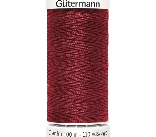 Нить Denim для джинсовой ткани, 100м, 100% п/э, цвет 4466, Gutermann 700160
