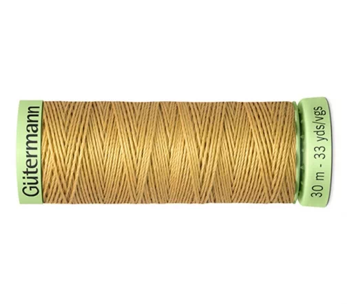 Нить Top Stitch для отстрочки, 30м, 100% п/э, цвет 893 бежево-желтый, Gutermann 744506