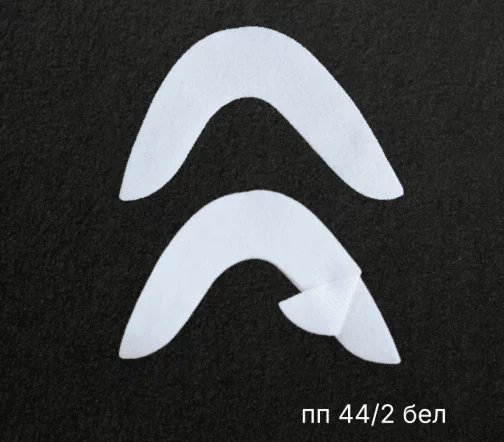 Подокатники, цвет белый, ПП44/2/белый