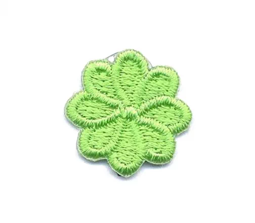 Термоаппликация Marbet "Цветок восьмилистник малый", 1,7 х 1,7 см, салатовый, 569204.K