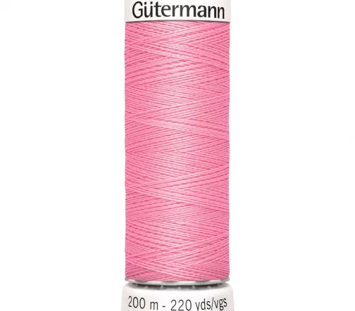 Нить Sew All для всех материалов, 200м, 100% п/э, цвет 758 розовый, Gutermann 748277