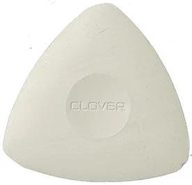 432/W Мел портновский треугольный, 6 см, цвет белый, Clover