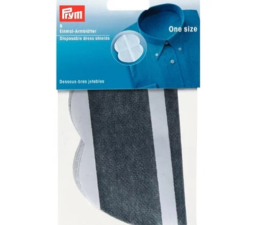 994296 Подмышечники одноразовые, самоклеящиеся, черный, упак./ 4 пары, Prym