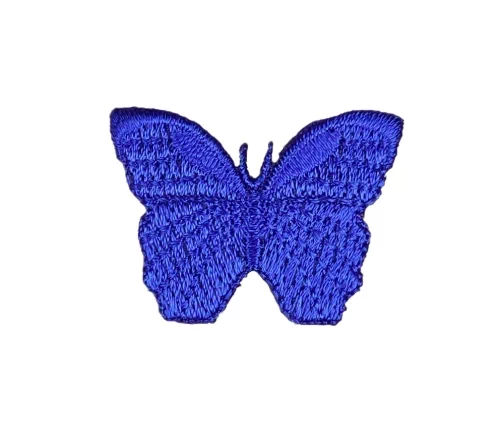 Термоаппликация Marbet "Бабочка мелкая", 2,8 х 3,7 см, синяя, 567523.Q