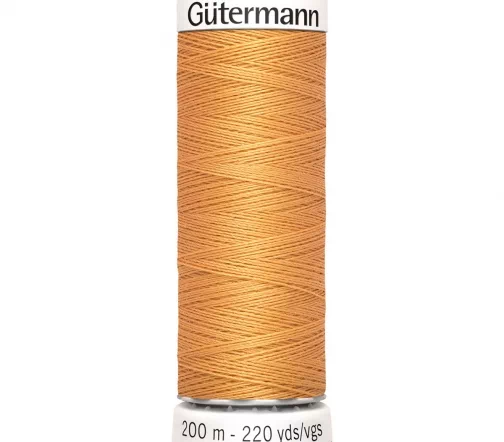 Нить Sew All для всех материалов, 200м, 100% п/э, цвет 300 розовое золото, Gutermann 748277