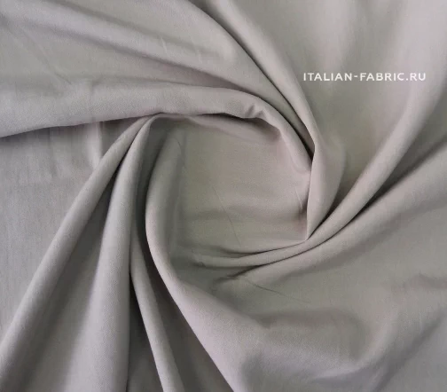 Шелк однотонный, цвет светло-серый, 00696-5