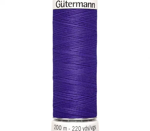 Нить Sew All для всех материалов, 200м, 100% п/э, цвет 810 яркий василек, Gutermann 748277