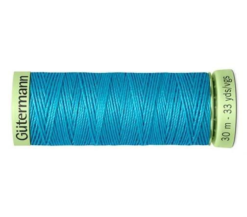 Нить Top Stitch для отстрочки, 30м, 100% п/э, цвет 736 голубая лагуна, Gutermann 744506