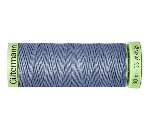 Нить Top Stitch для отстрочки, 30м, 100% п/э, цвет 064 серый джинсовый, Gutermann 744506
