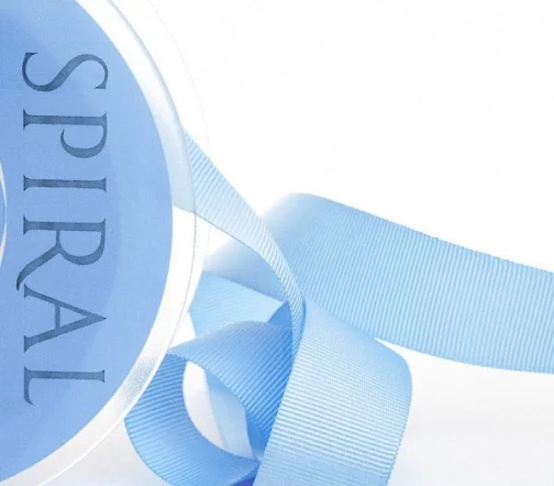 Лента репсовая Safisa 50 мм, цвет 04 светло-голубой