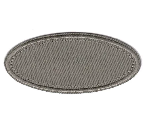 Термоаппликация Marbet "Овал большой серо-зеленый", 8 х 3,5 см, 569975.E