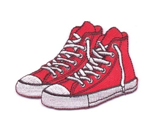 Термоаппликация Marbet "Кеды", 5 х 7,5 см, цвет красный, 569198.A