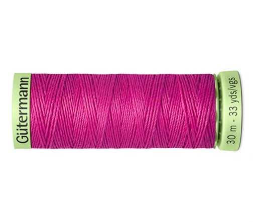 Нить Top Stitch для отстрочки, 30м, 100% п/э, цвет 733 розовая фуксия, Gutermann 744506