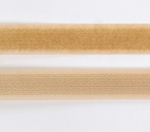Лента контактная "петля", шир. 15 мм, цвет бежевый, 27041