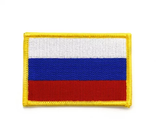 Термоаппликация "Флаг России", 5*7,5см, арт. 7677924
