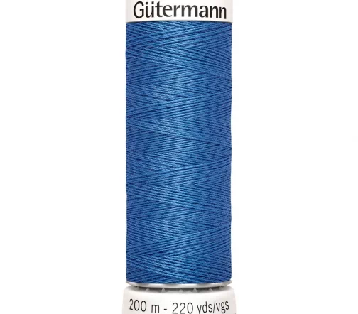 Нить Sew All для всех материалов, 200м, 100% п/э, цвет 311 пыльно-синий, Gutermann 748277
