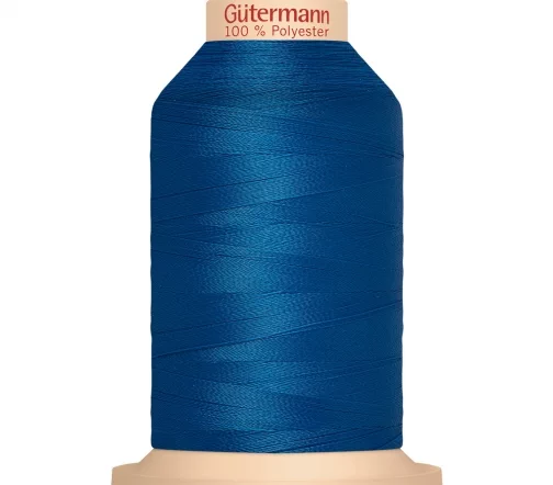 Нить Tera 180 оверлочная, 2000м, цвет 322 синяя бирюза, Gutermann 735884