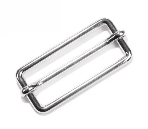 Пряжка регулировочная, Union Knopf, металл, цв. серебро, 40мм, 55394-040-0082