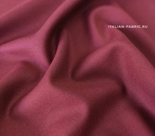 Шерсть плательно-костюмная Loro Piana, цвет брусничный, 1082020