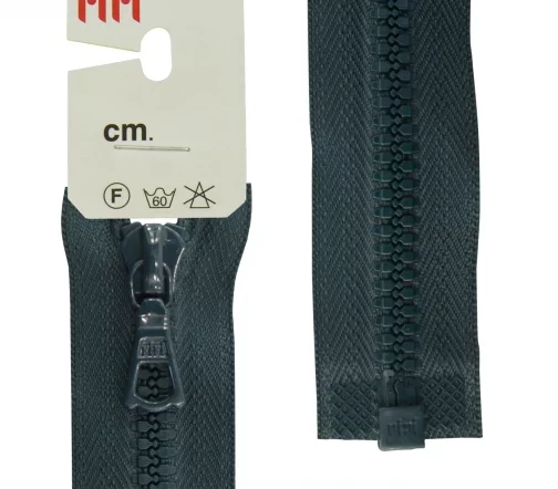 Молния Riri трактор разъёмная, 1 замок, 6мм, 40см, цвет 2723, темно-зеленый