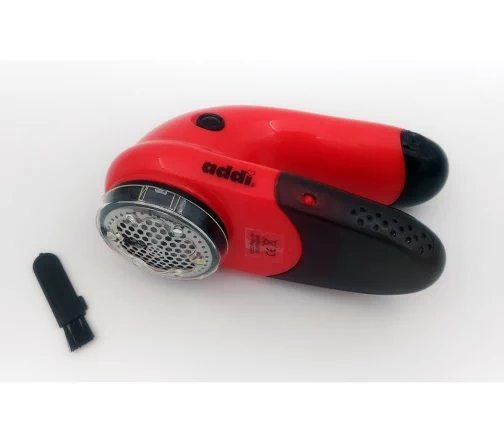 Машинка для удаления катышков addi, цвет красный/черный