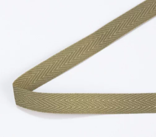 Тесьма киперная IEMESA, ширина 11 мм, цвет оливковый