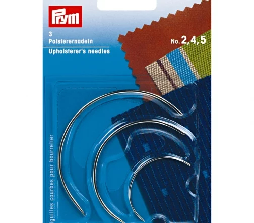 131350 Изогнутые иглы для мягкой мебельной обивки №2,4,5 Prym
