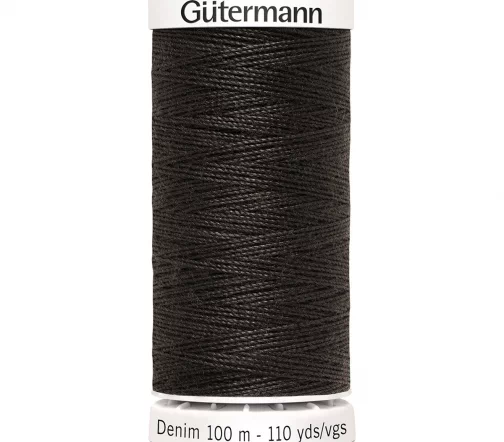 Нить Denim для джинсовой ткани, 100м, 100% п/э, цвет 2330, Gutermann 700160