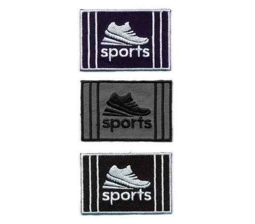 Термоаппликации Marbet "Sports", 4 х 6 см, 3 шт., 569498