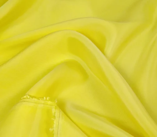Купра плательно-блузочная, цвет лимонный, CU13-3