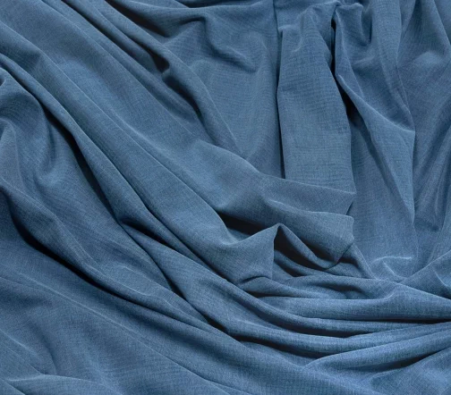 Трикотаж однотонный, цвет джинсовый, 1092113-1