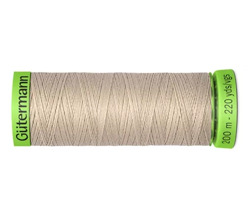 Нить Extra Fine 150 для особо деликатных тканей, 200м, 100% п/э, цвет 722 св.беж., Gutermann 744581