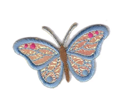 Термоаппликация Marbet "Бабочка блестящая", 3 x 4,5 см, 569934.D
