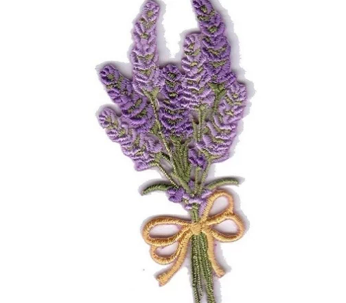 Термоаппликация Marbet "Букет сиреневых цветов", 7 х 3,5 см, 569936