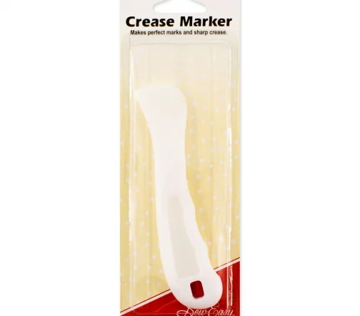 ER232 Маркер-лопатка для разметки линий на ткани, бумаге, пластик, белый, Hemline