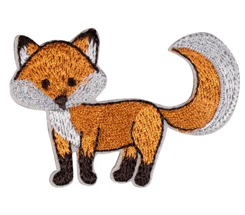Термоаппликация HKM "Рыжая лисица", 6,3 х 4,5 см, 42931