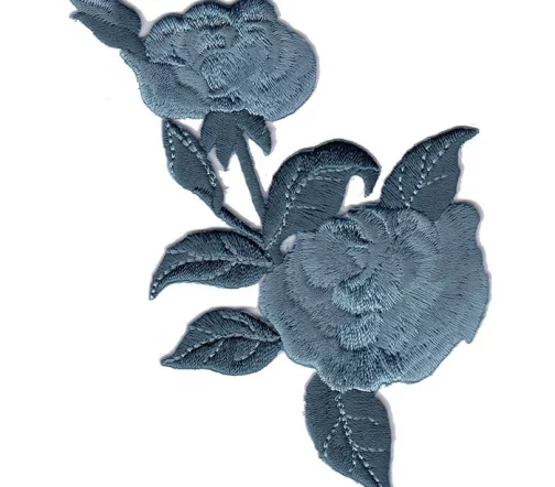 Термоаппликация Marbet "Розы серые", 8,5 х 13 см, 569988.C