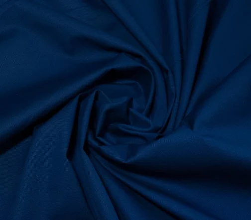 Репс хлопковый, цвет темно-синий, 00809-13