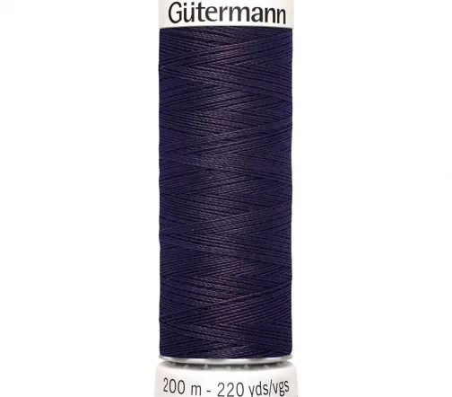 Нить Sew All для всех материалов, 200м, 100% п/э, цвет 512 баклажан, Gutermann 748277