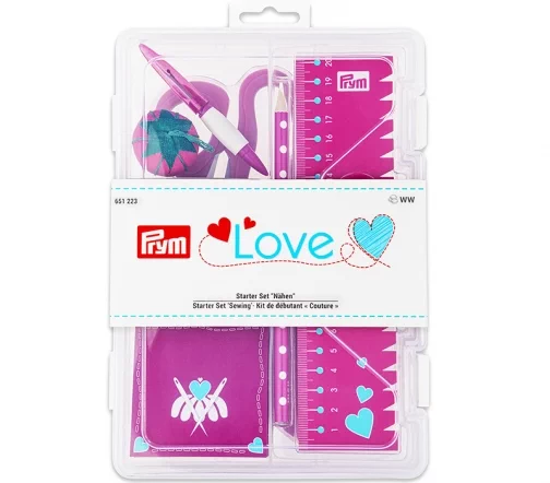 651223 Базовый набор Prym Love "Шитье" ярко-розовый, Prym