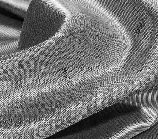 Подкладочная ткань жаккард HUGO, цвет серый стальной, 1092206-1
