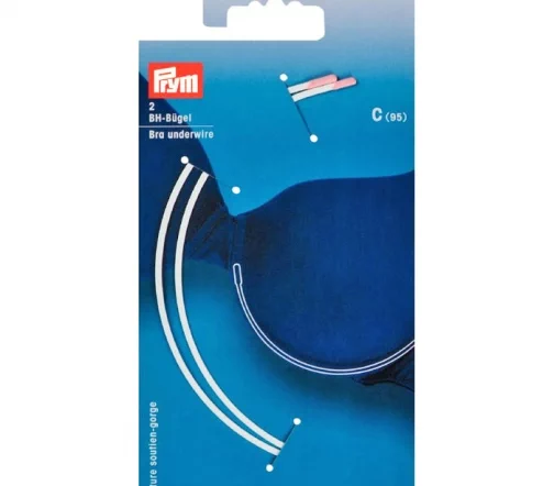 991805 Косточки для бюстгальтера, размер С (95) белый цв. Prym