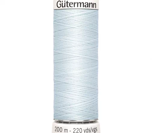 Нить Sew All для всех материалов, 200м, 100% п/э, цвет 193 иней, Gutermann 748277