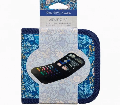 HGCJE10.01 Швейный набор в органайзере, 28 предметов, цвет синий, Hemline Hobby