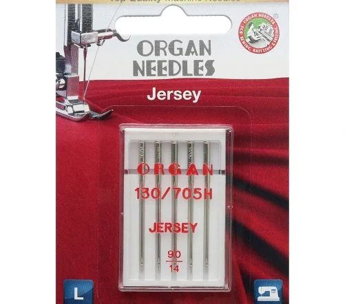 Иглы джерси № 90 (5шт), блистер, ORGAN, 508029