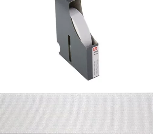 955240 Прочная эластичная лента 25 мм, цвет белый, Prym