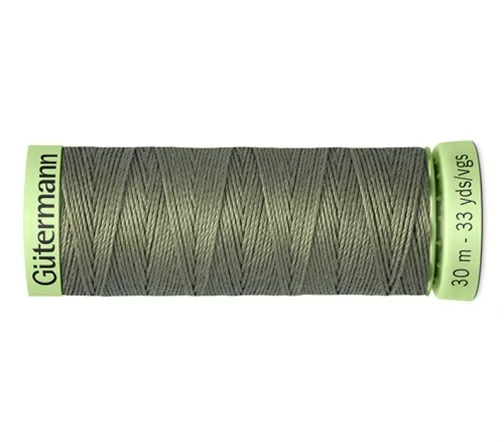Нить Top Stitch для отстрочки, 30м, 100% п/э, цвет 824 зеленый камуфляж, Gutermann 744506