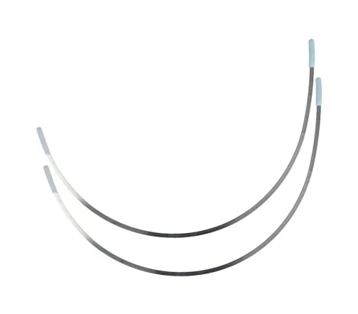 Косточки для бюстгальтеров "BLITZ" металлические, плоские, 2х120мм, KB8