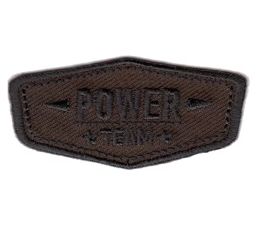 Термоаппликация Marbet "Power Team", темно-коричневый, 5,4 х 2,5 см, 565180.030
