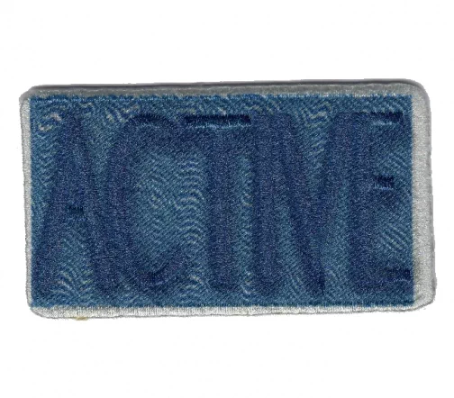 Термоаппликация Marbet "Active", 7,4 х 4 см, синяя, 565236.B